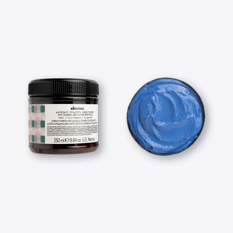 DAVINES ALCHEMIC kreativni balzam Teal Blue