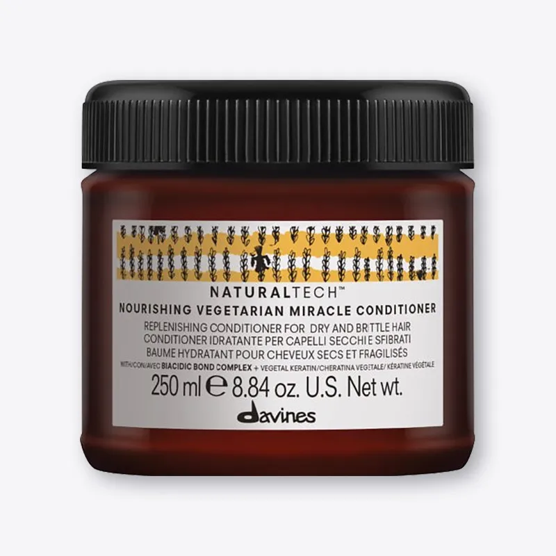 DAVINES NATURALTECH – NOURISHING VEGETARIAN MIRACLE CONDITIONER, balzam