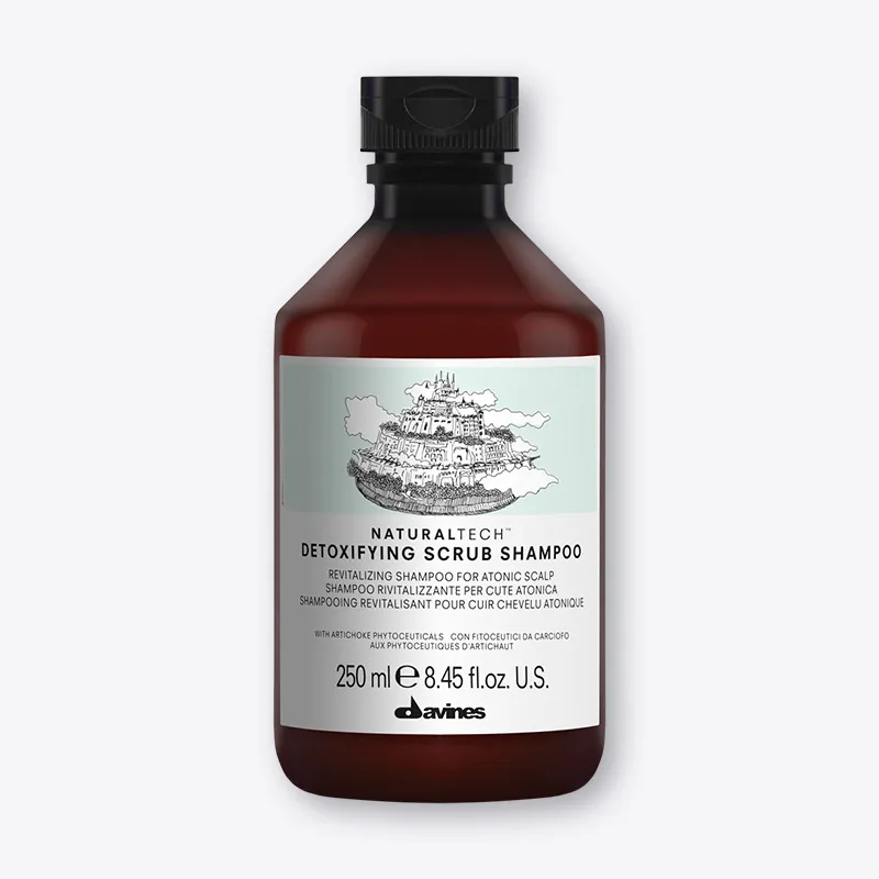 DAVINES NATURALTECH DETOXIFYING SCRUB SHAMPOO – piling šampon