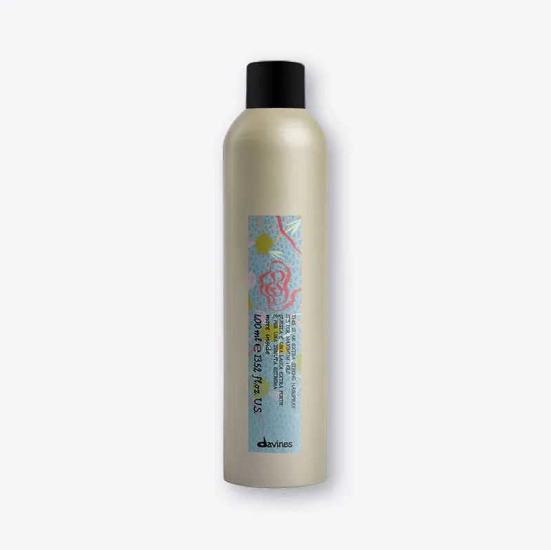 DAVINES MORE INSIDE – EXTRA STRONG HAIRSPRAY – lak za lase, zelo močno utrjevanje