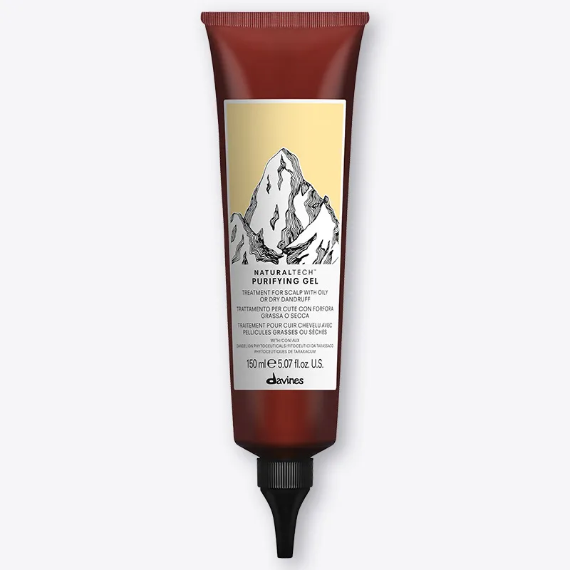 DAVINES NATURALTECH – PURIFYING GEL – tretma za lasišče z mastnim ali suhim prhljajem