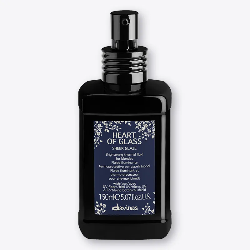 DAVINES HEART OF GLASS – SHEER GLAZE – termo zaščitni serum