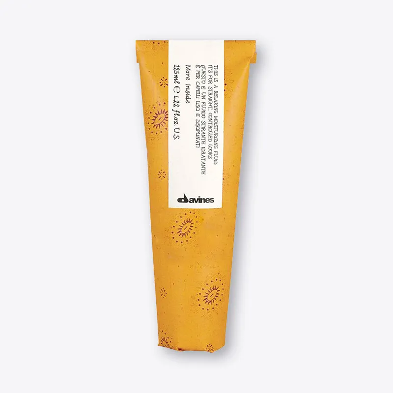 DAVINES MORE INSIDE – RELAXING MOISTURIZING FLUID ITS FOR STRAIGHT,CONTROLLED LOOKS – kremni vlažilni fluid za ravnanje las