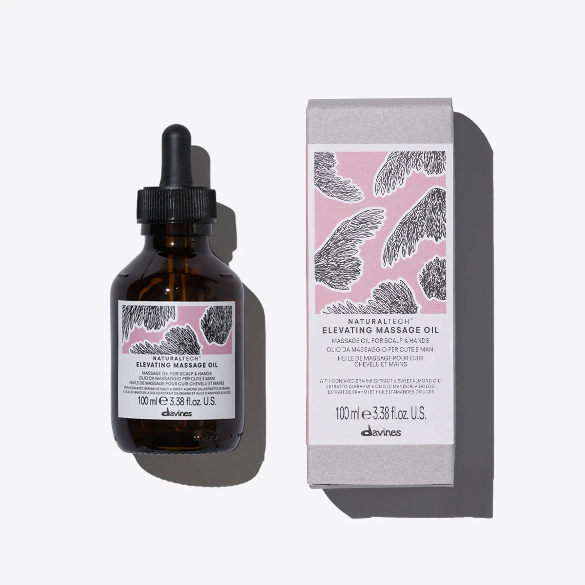 Davines Naturaltech Elevating masažno olje za lasi&scaron;če in roke, 100 ml